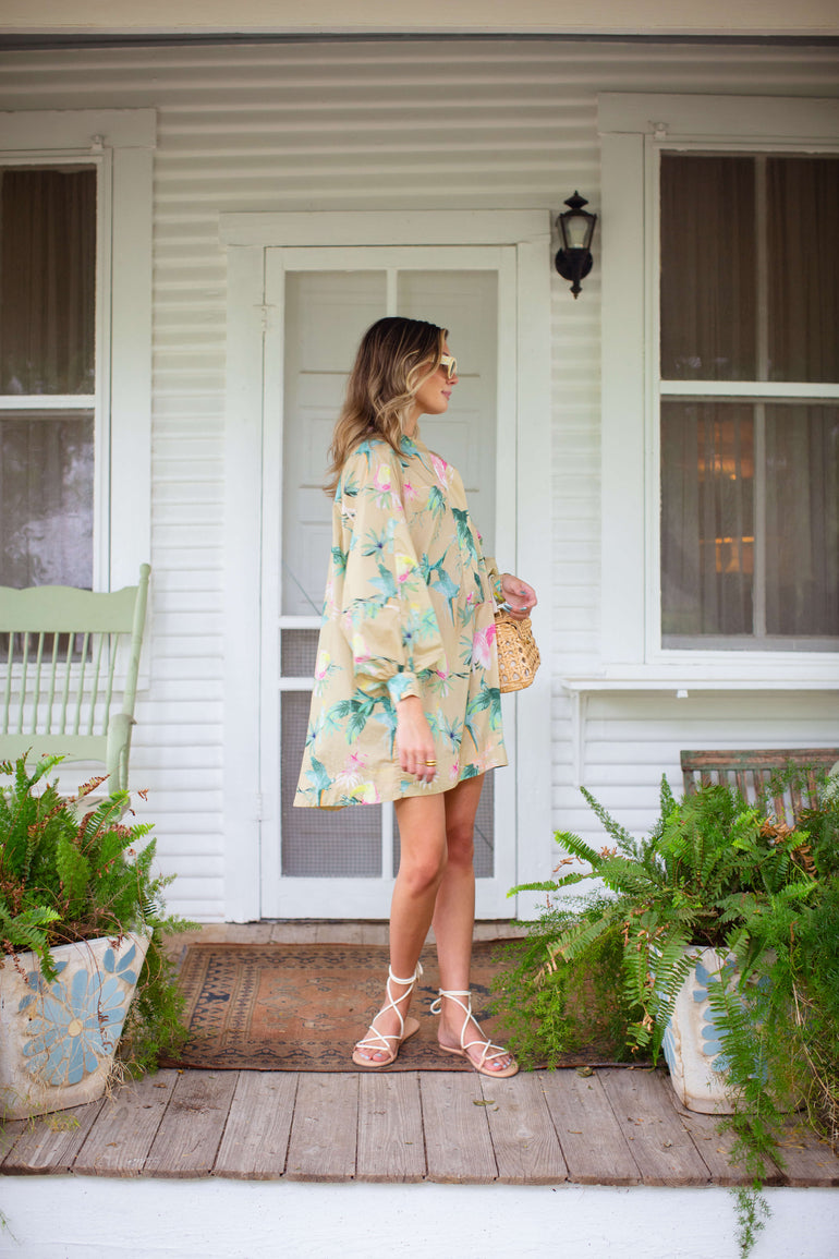 Mini Dress // Au Paradis Island Tropics – Sissy Light Mini Dress // Au Paradis Island Tropics – Sissy Light